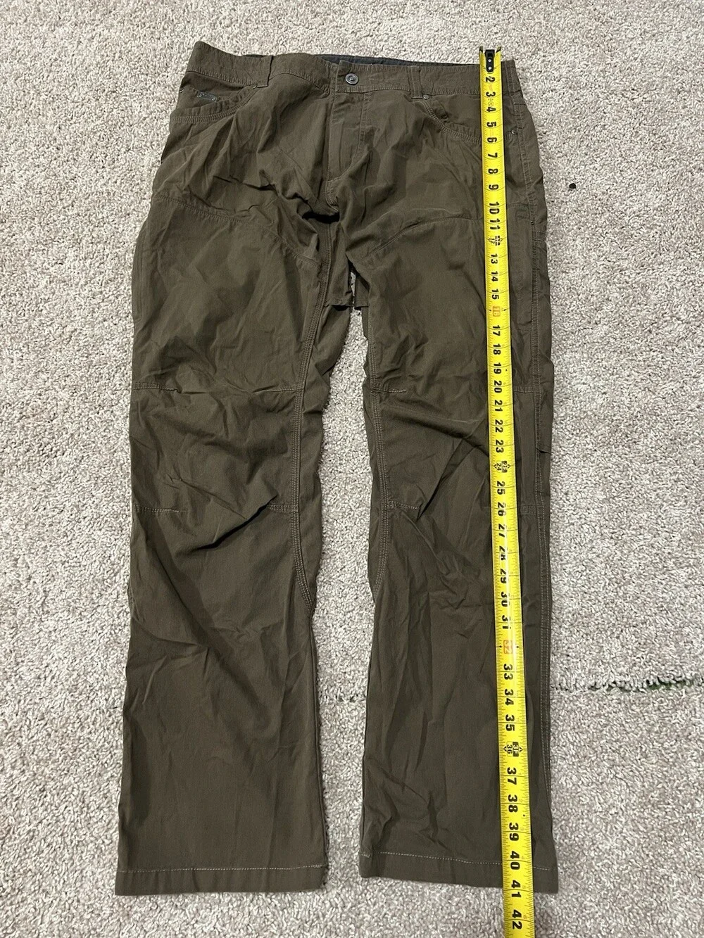 Kuhl Pants Men 36x32 Brown Outdoor Utility Hiking Workwear Cargo Pants